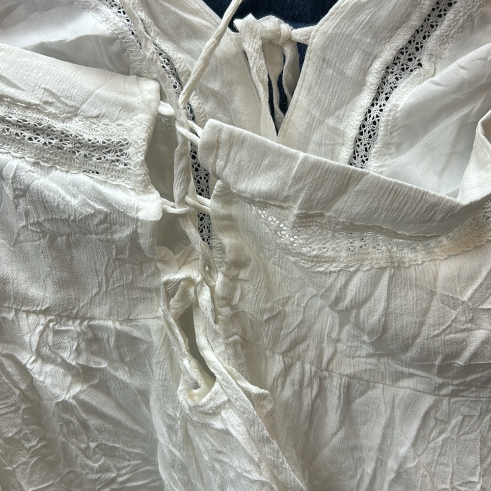 Forever 21 White Babydoll Corset Dress - Picture 5 of 7